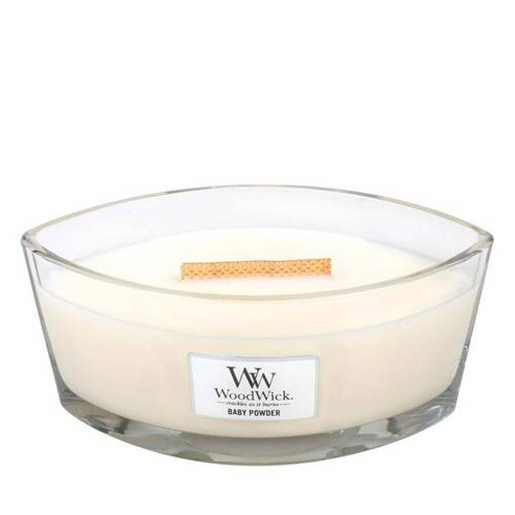 WoodWick Baby Powder Ellipse Jar Candle £26.99